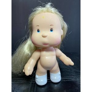 Unique Long Haired Blonde Hair Doll Blue Eyes Collectible Project Restore Toy